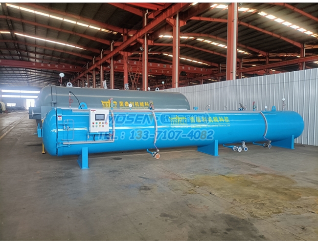 DN800-8200加长型低压胶管硫化罐